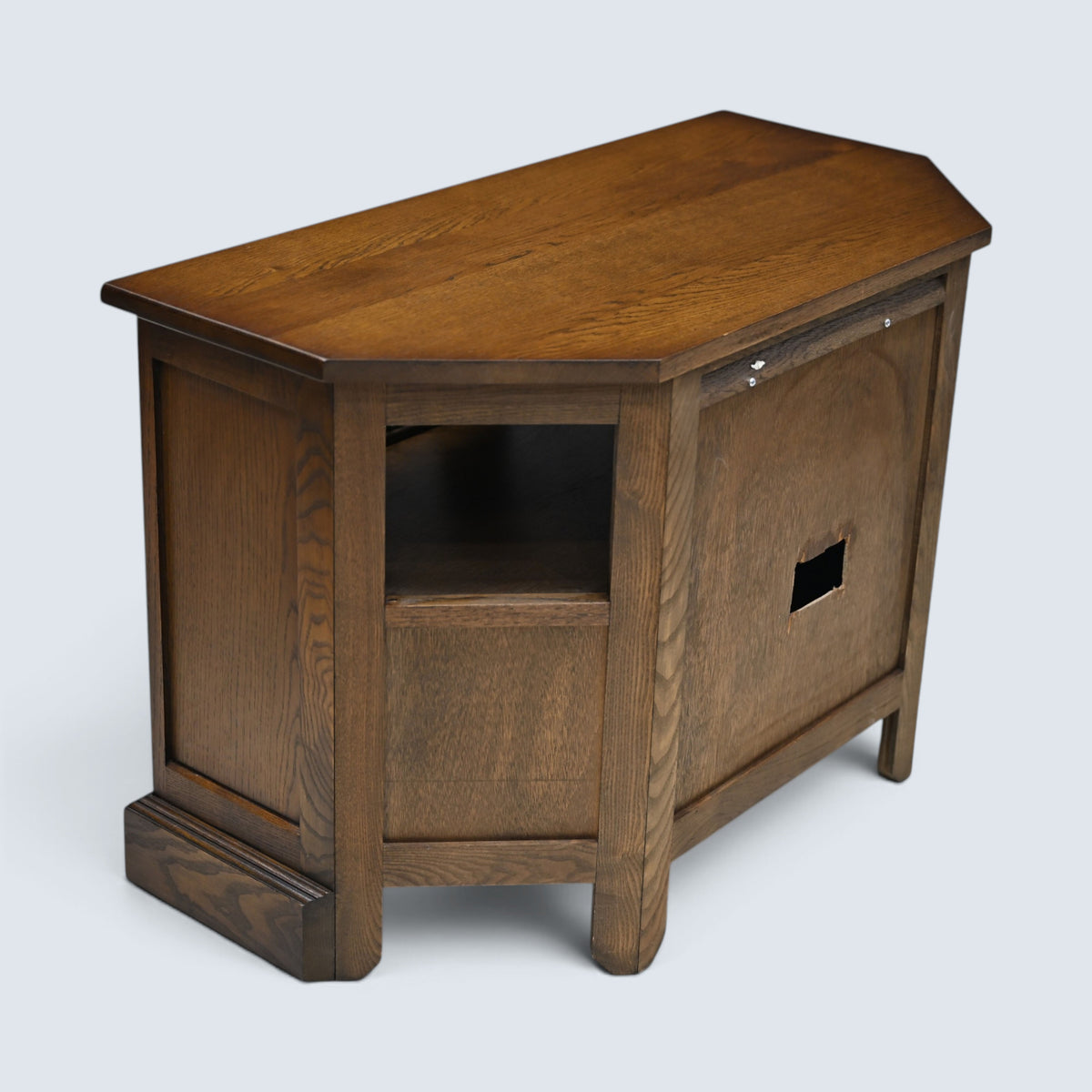 Old Charm Corner TV/Video Cabinet Light Oak Finish Model 2264 FREE UK Delivery*