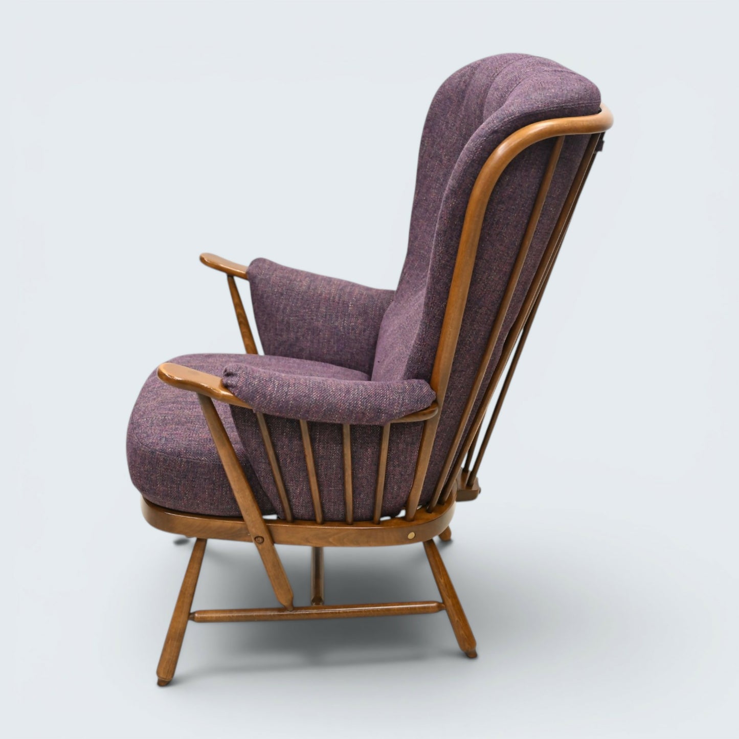 Ercol Evergreen Easy Chair Armchair Golden Dawn New Webbing EXC FREE UK Delivery