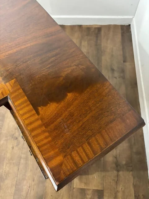 Reproduction Mahogany Crossbanded Breakfront Sideboard