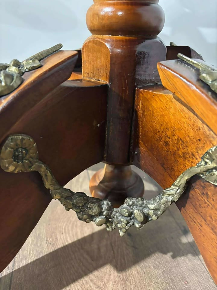 Reproduction Baroque Style Centre Table With Marble top