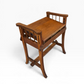 Arts and Crafts period adjustable stool