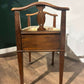 Edwardian mahogany piano stool9