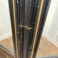 Large Edwardian Ebonised Bifold Screen / Room Divider