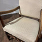 Early 20th Century Oak Framed Hump Back Side Chair