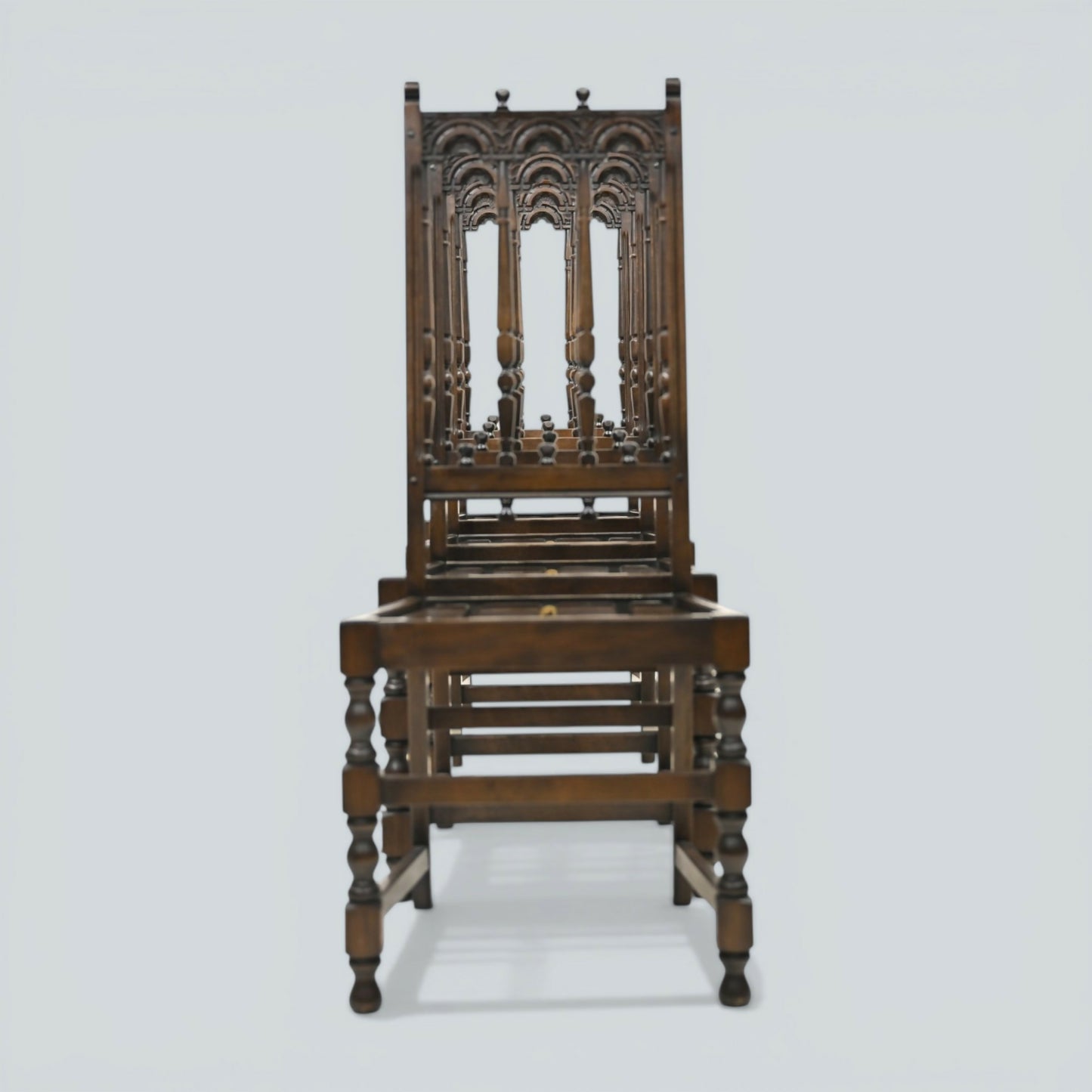 4 Ercol Dining Chairs Yorkshire Range Dark Finish FREE Nationwide Delivery*
