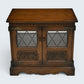 Old Charm TV Stand DVD/SKY Cabinet Light Oak Made In England Free UK Delivery