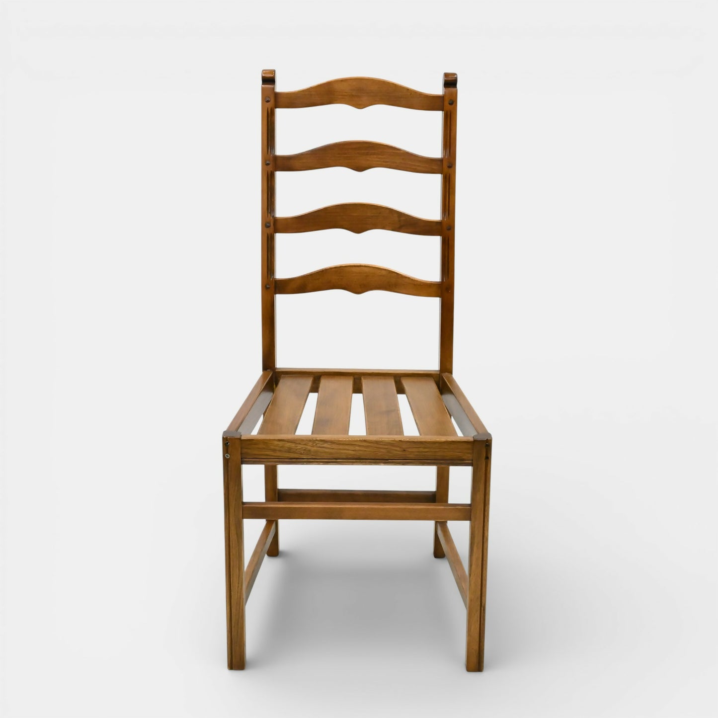 Ercol Set Of 4 Dining Chairs Golden Dawn Ladderback 1970s FREE UK Delivery*. SBR11074/2210E