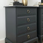 Stag minstrel dark grey bedside cabinets
