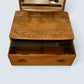 Ercol Dressing Mirror On Casters With Drawer Natural Light FREE UK Delivery*
