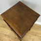 Bedside Table Antique French Style Oak Cabinet Carved Nightstand LOT 6393
