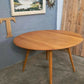 ERCOL Drop Leaf Dining Table ~ Round table ~ Mid Century ~ Vintage ~ Restored ~ Delivery available