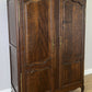 Wardrobe Antique French Louis XVI Style Oak Two Door Carved Armoire LOT 6466