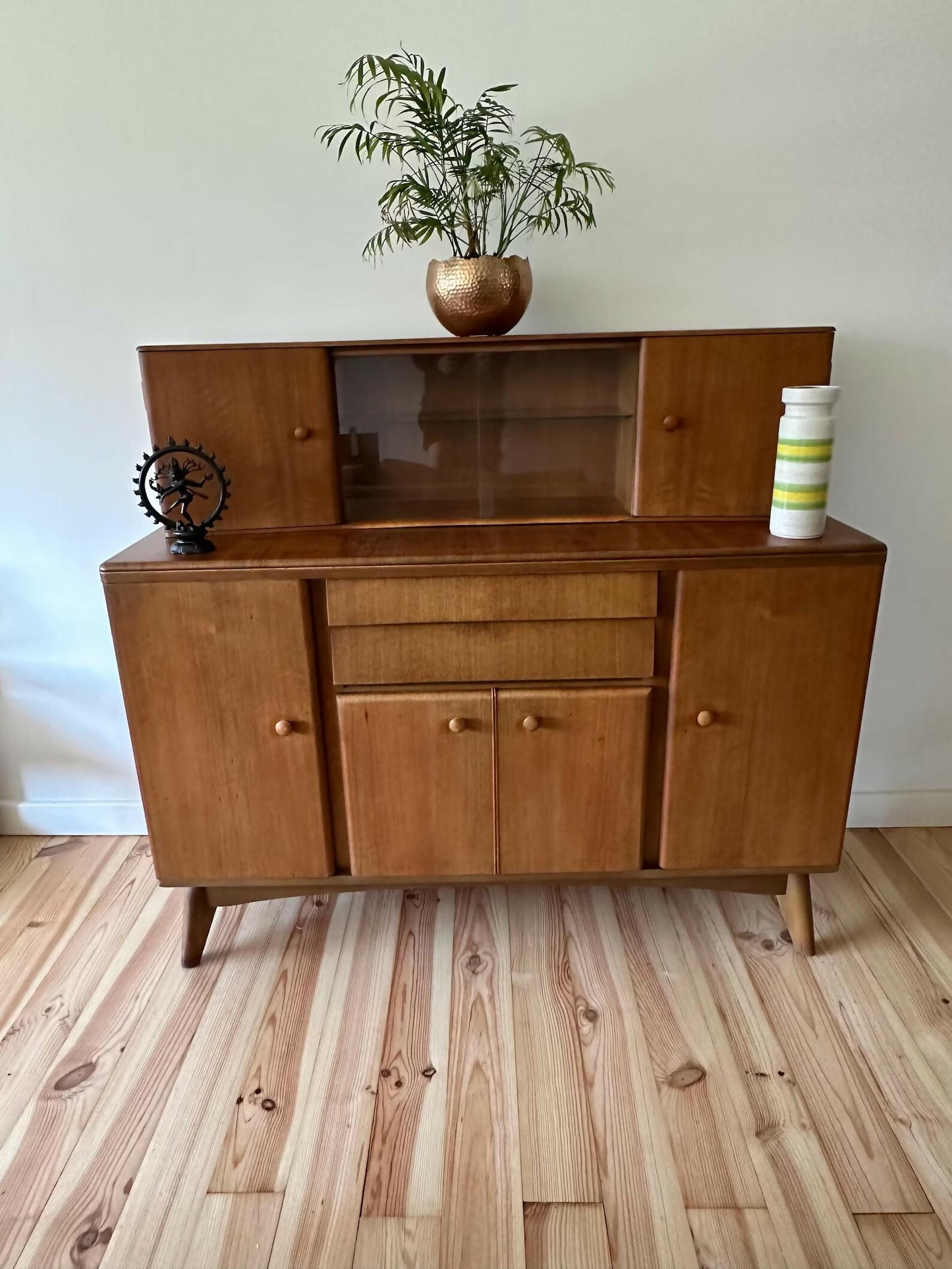 Mid Century Teak High Sideboard Nathan Vintage Highboard