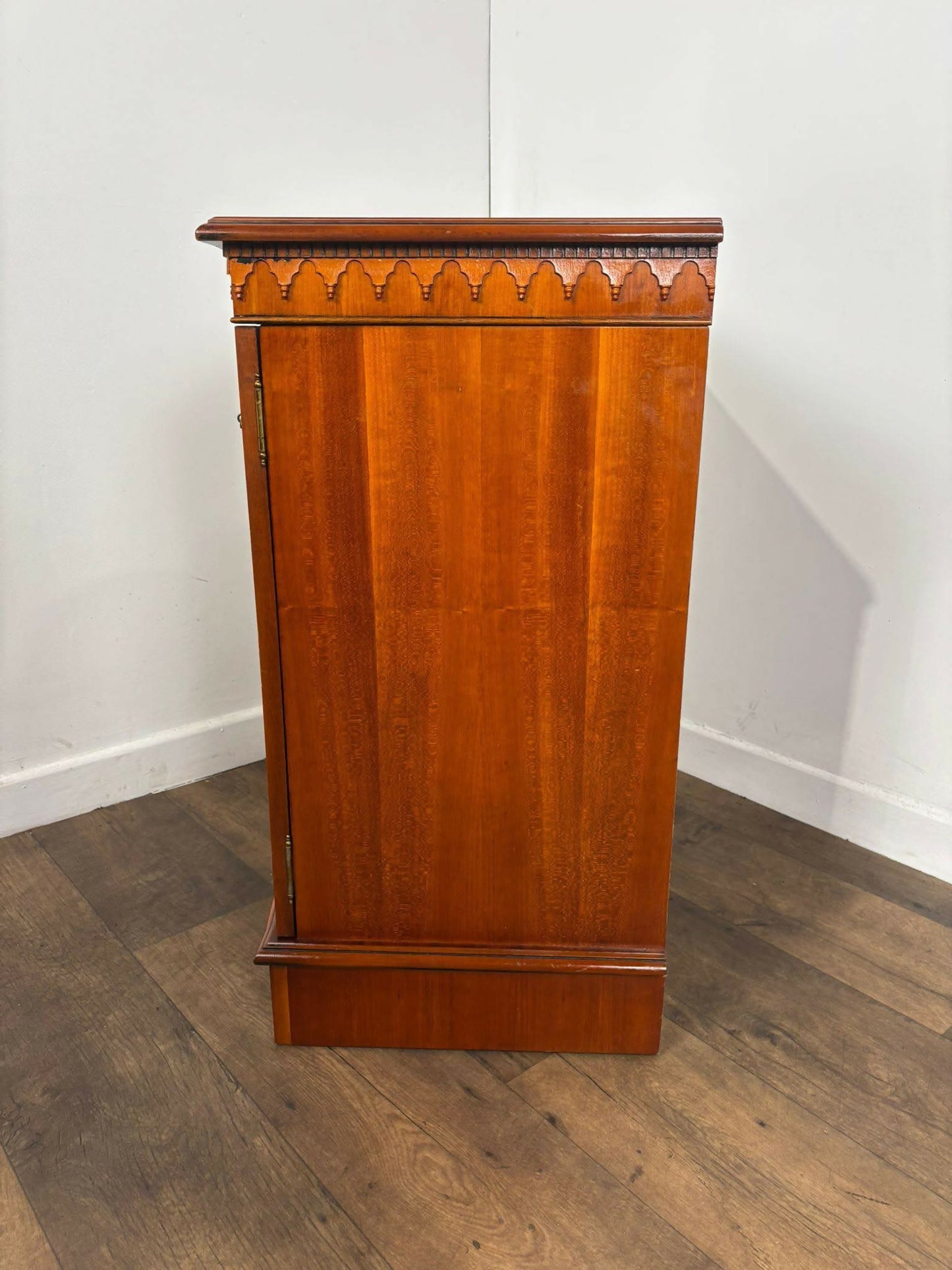 Reproduction Yew Cabinet - Badged 'Minster Furniture
