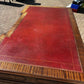 Large Vintage Mahogany Twin Pedestal Desk, Splits Into 3 Pieces For Easy Transportation