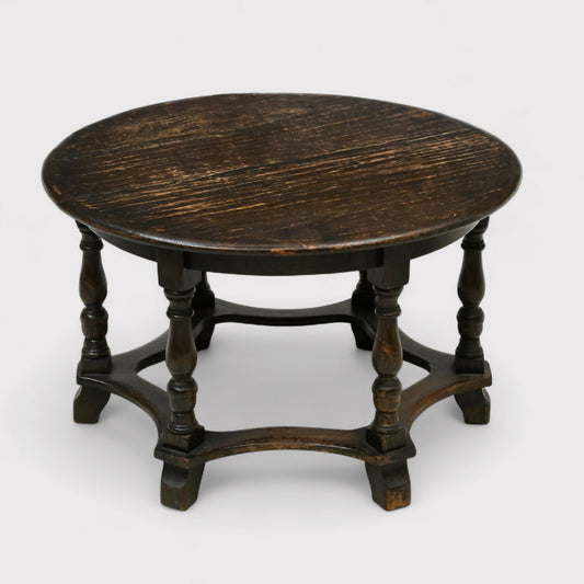 Rare Walter Skull & Son Round Coffee Table 76cm Diameter 47cm H FREE UK Delivery. SBR10822/1208E