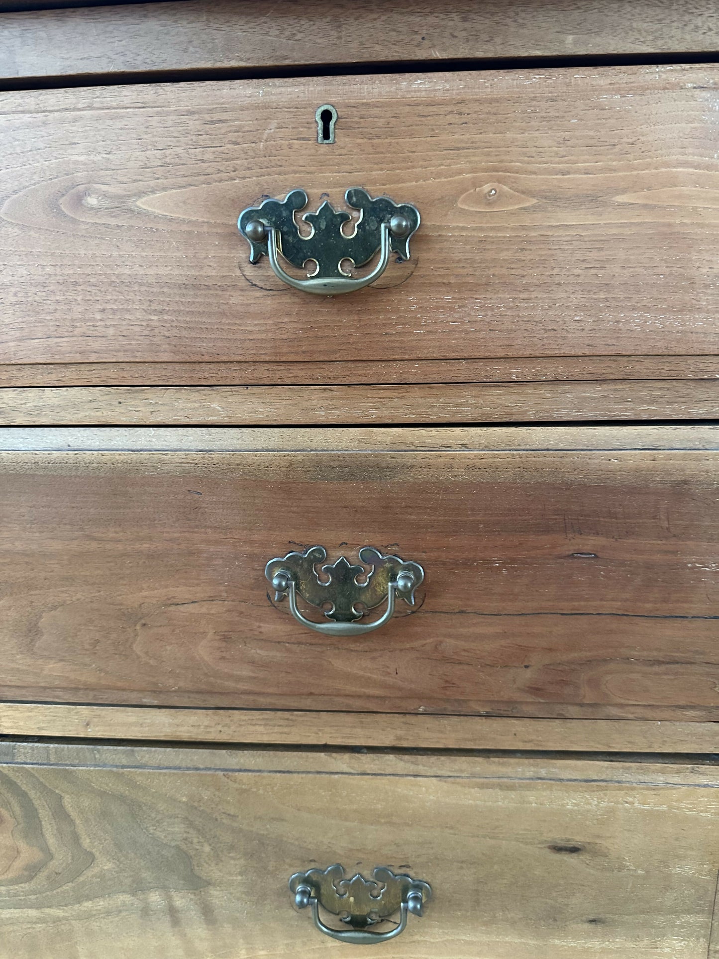 Antique Pine Chest of Drawers Victorian 19th Century