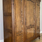 Wardrobe Antique French Louis XVI Style Oak Three Door Carved Armoire LOT 6461
