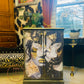 Black & Gold cabinet, media , storage