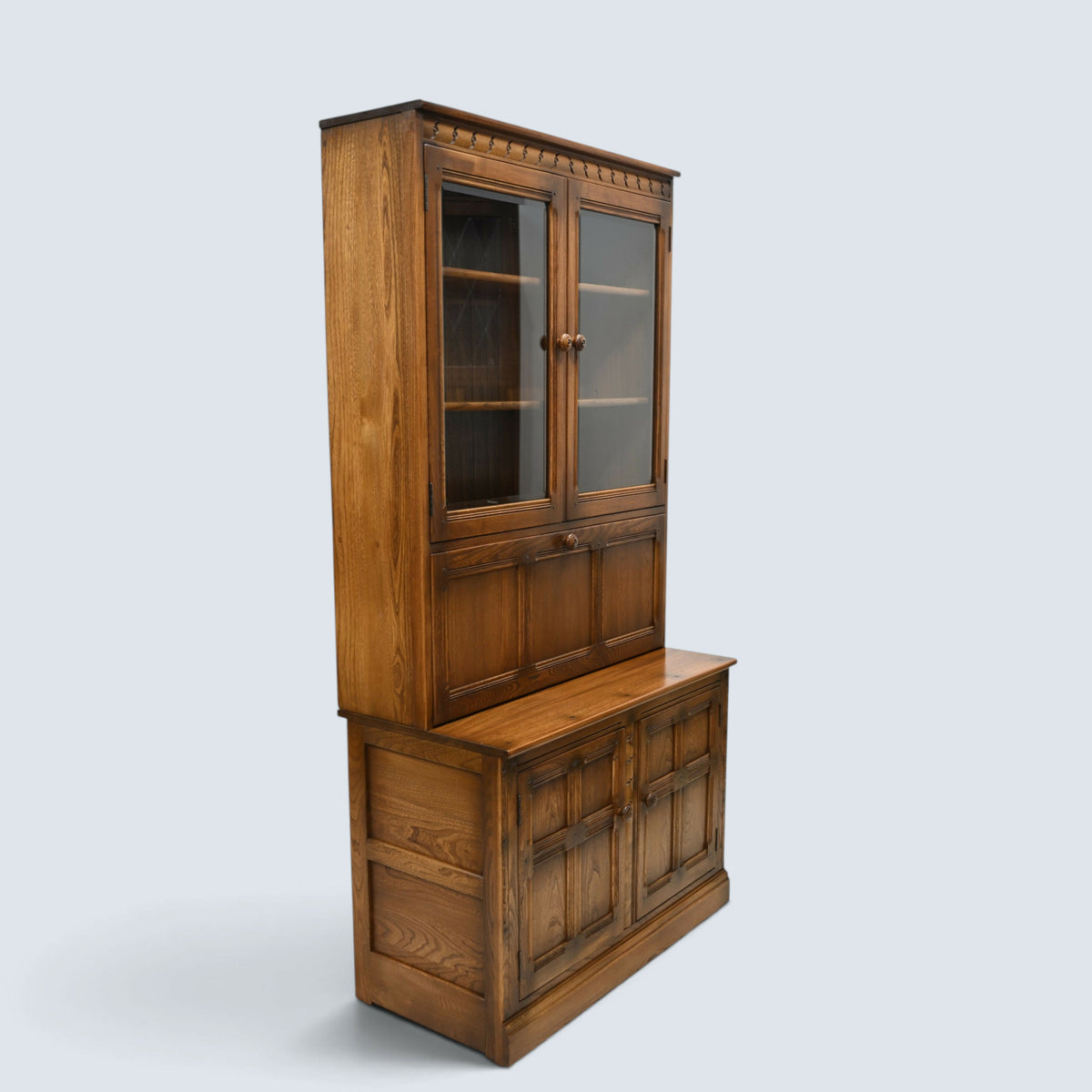 Ercol Mural Wall Unit Drinks Display Cabinets Golden Dawn FREE UK Delivery*