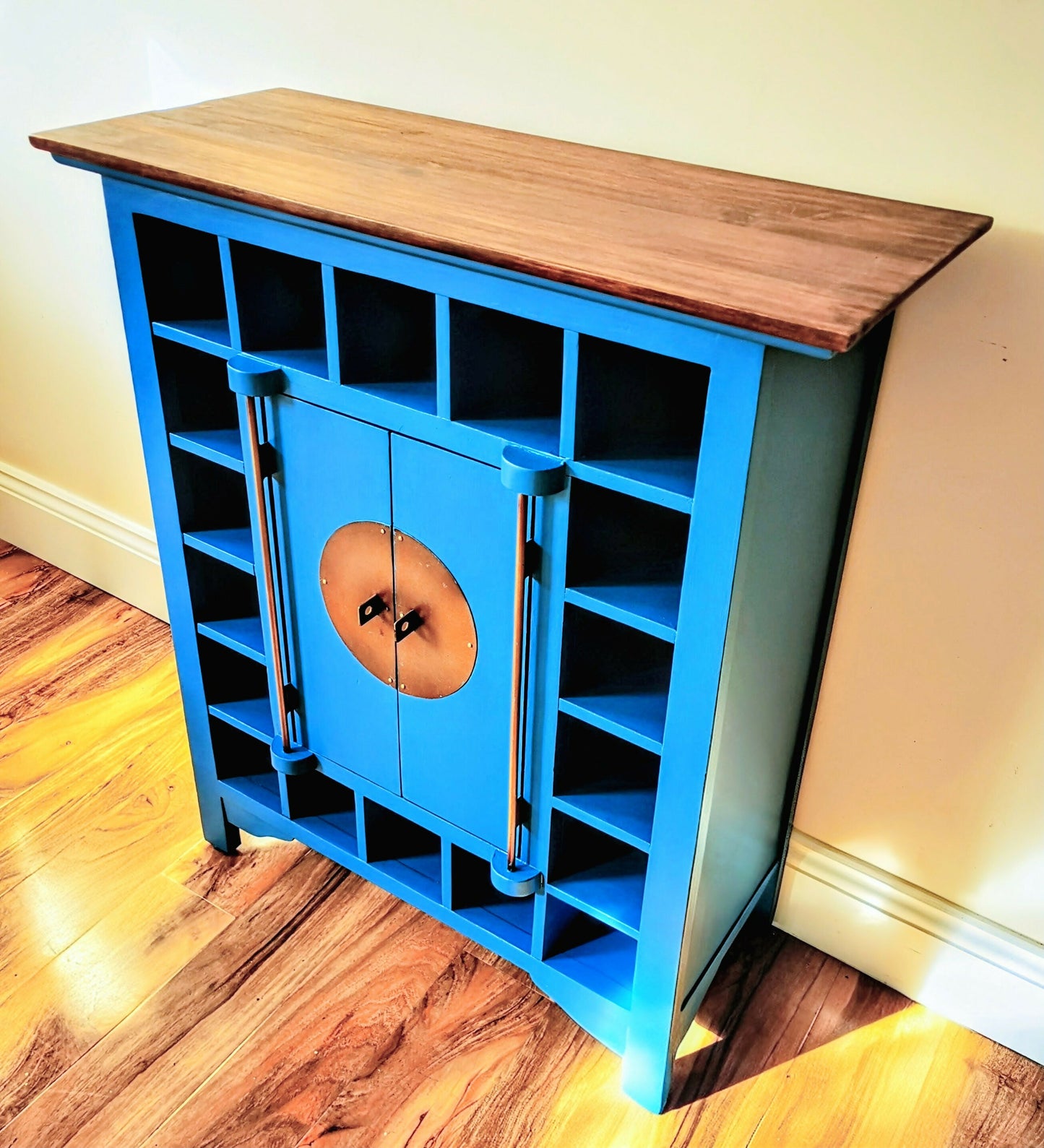 Shanghai Style Wine Rack and Cabinet