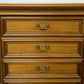 Pair of Bedside Tables Vintage French Nightstands 4 Drawers Cabinets LOT 6315