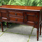 A WOOD BROTHERS OLD CHARM TUDOR BROWN CARVED OAK SIDEBOARD / DRESSER BASE / HALL TABLE