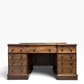 19th-Century Victorian Pedestal Desk