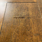 Vintage Oak Draw Leaf Dining Table – Barley Twist Base