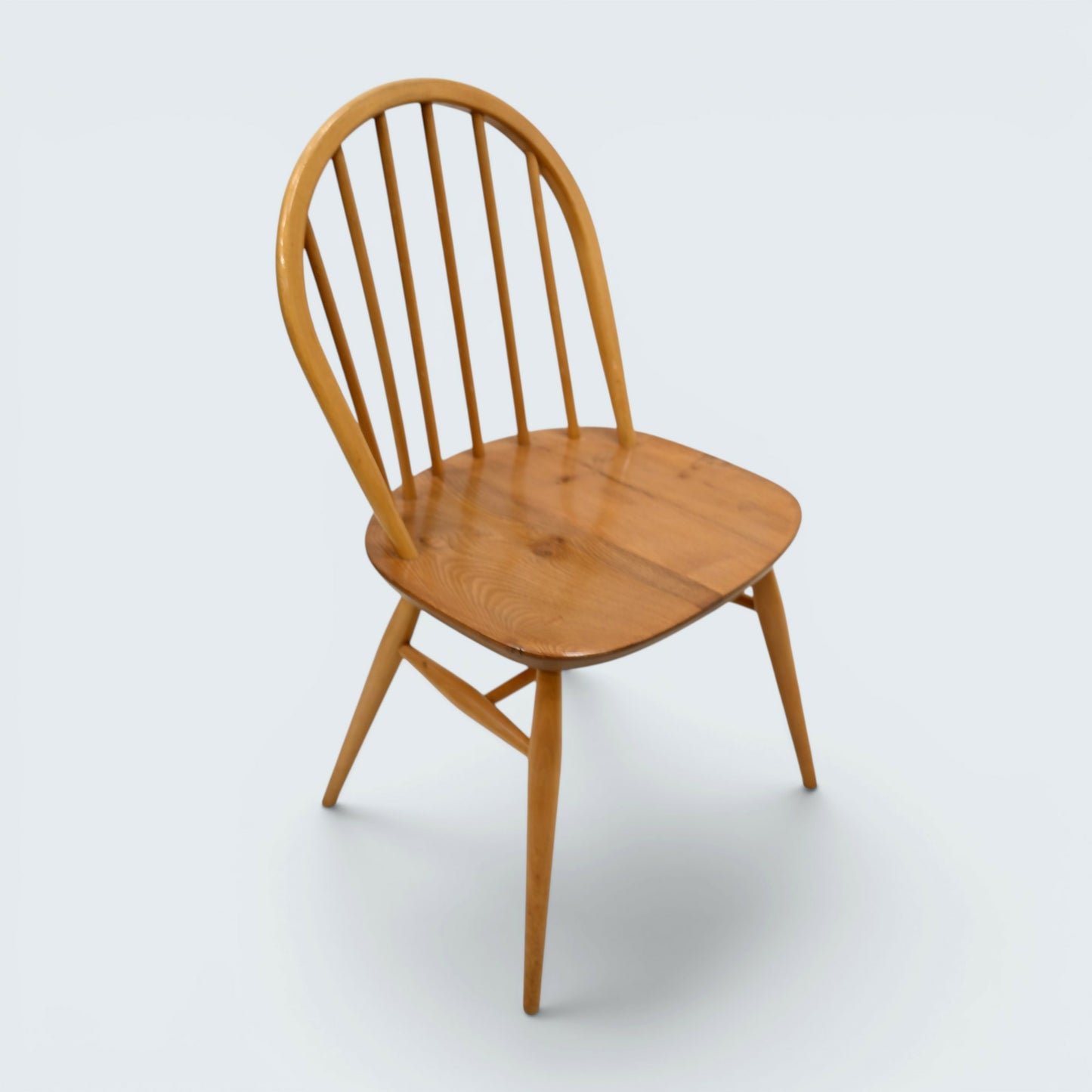 6 Ercol Dining Chairs Windsor Bow Back Vintage Retro Seating FREE UK Delivery*