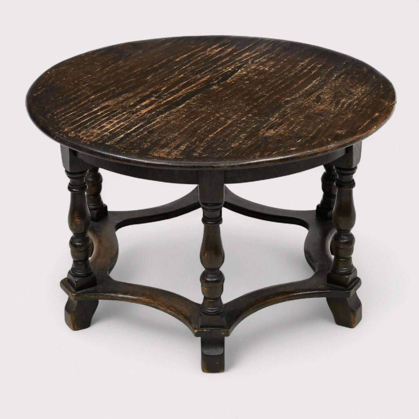 Rare Walter Skull & Son Round Coffee Table 76cm Diameter 47cm H FREE UK Delivery. SBR10822/1208E