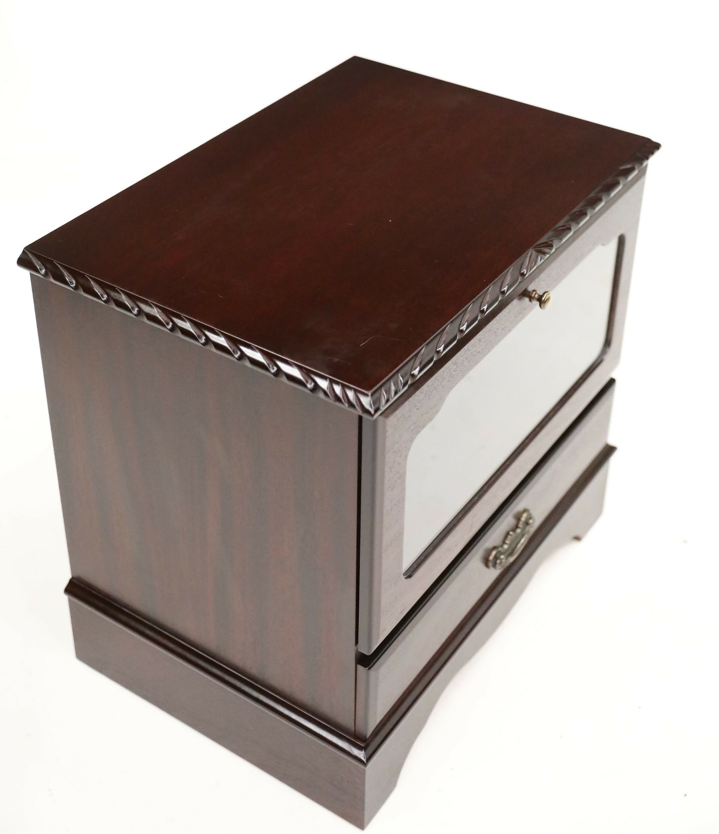 Modern Television Stand With Media Box Area And Drawer FREE UK Delivery. SBR6932/2202B