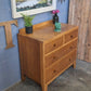 Chest of Drawers ~ oak ~ mid century ~ ex-Ministry of Defence