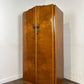 Vintage Wilkin Walnut Fitted Wardrobe