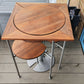 Lister Lutyens patio teak table chairs set