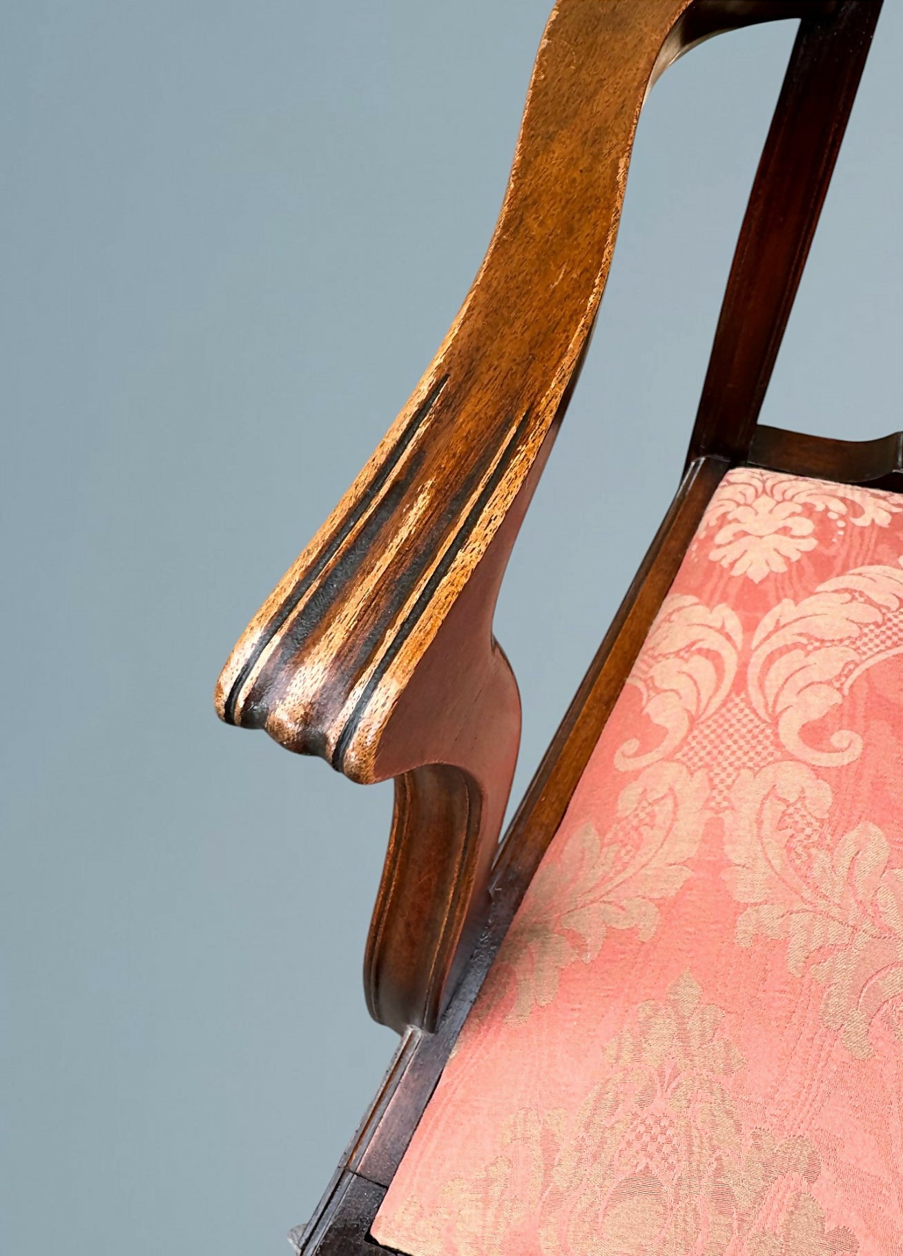 Mahogany Hepplewhite Style Armchair - Desk Chair