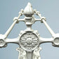 A Large Antique French Cast Iron Umbrella / Stick Stand