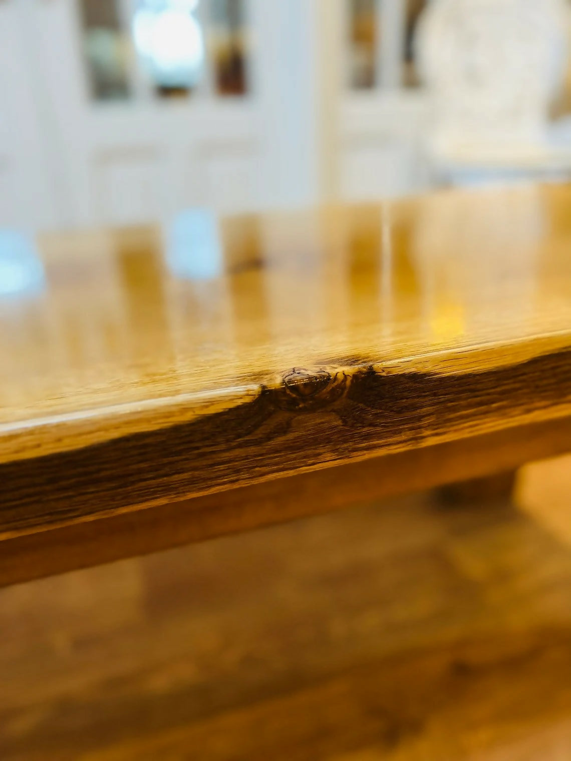 Solid Heavy One Plank Coffee Side End Table