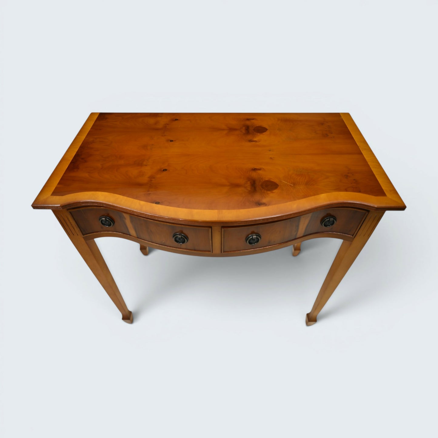 Console Hall Table Vintage Narrow Reproduction with 2 Drawers FREE UK Delivery