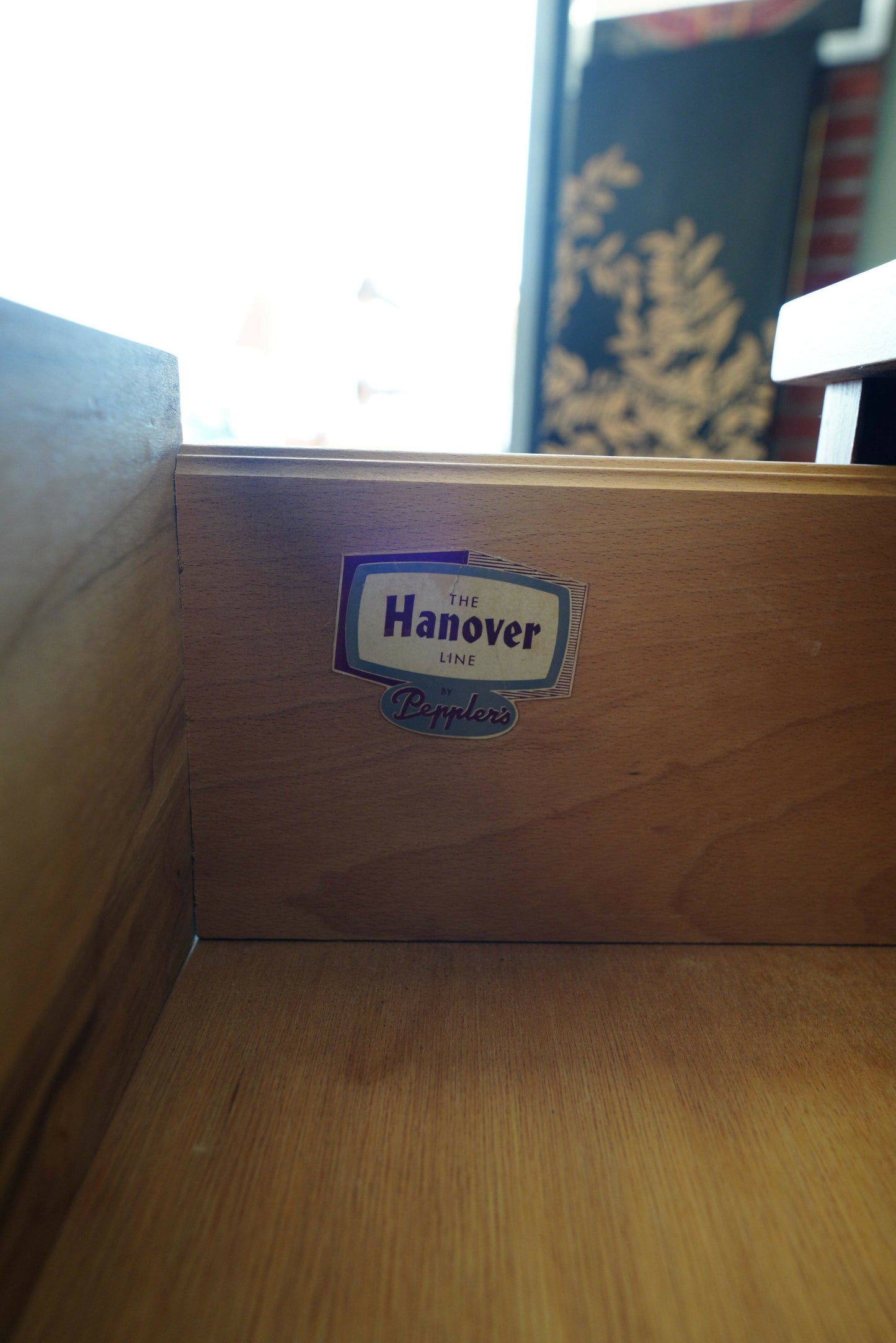Peppler Furniture Co. 'The Hanover Line' Four Drawer Highboy In Figured Walnut – Canada, C. 1960s