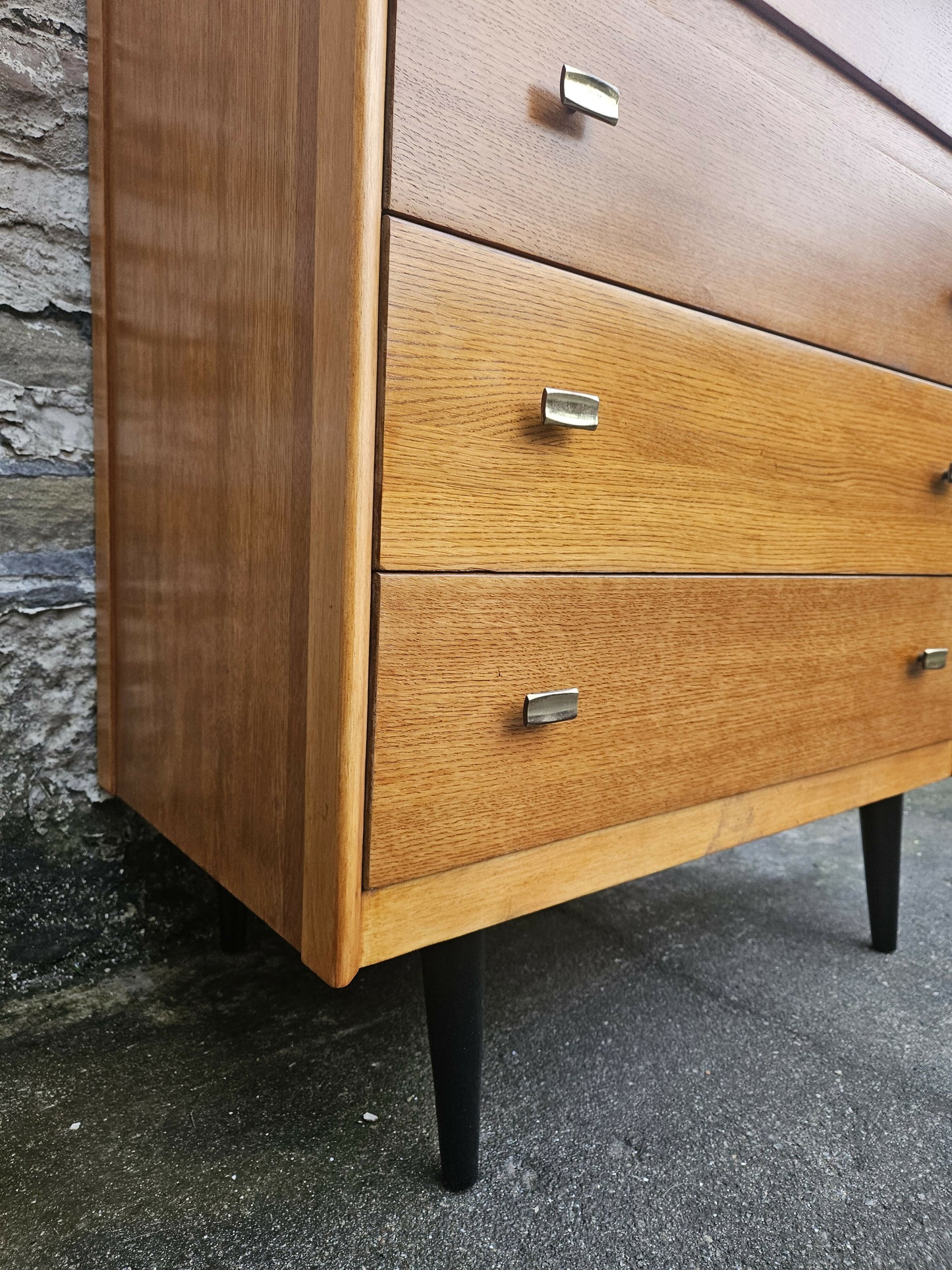 Lebus Chest Of Drawers Link Range Six Drawers In Oak