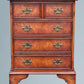 Small Figured Walnut Chest of Drawers