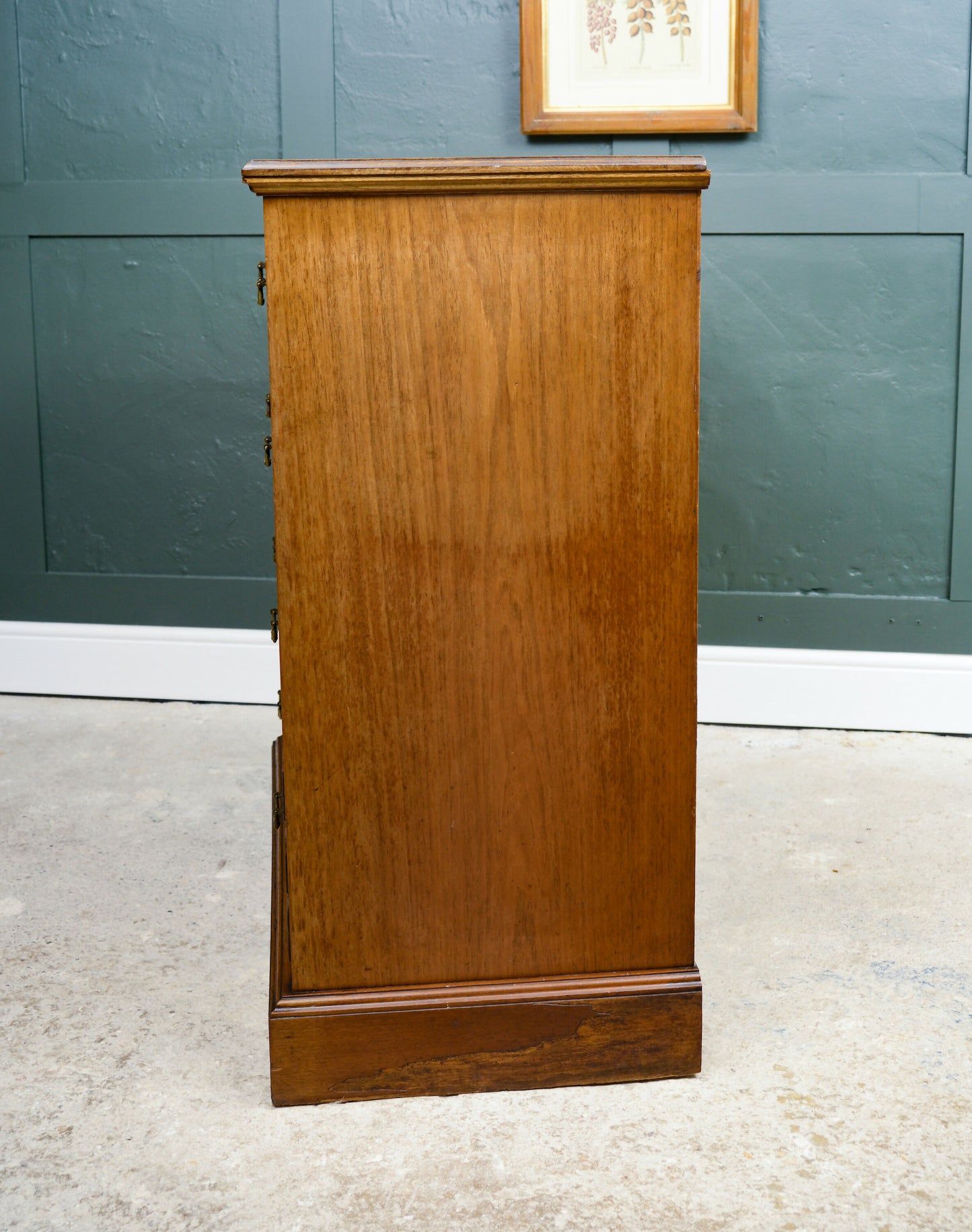 Large Edwardian Tallboy Chest of Drawers - Mahogany or Satinwood - 2 Over 3
