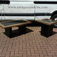 Vintage Italian Marble Coffee Table & Matching Lamp Table