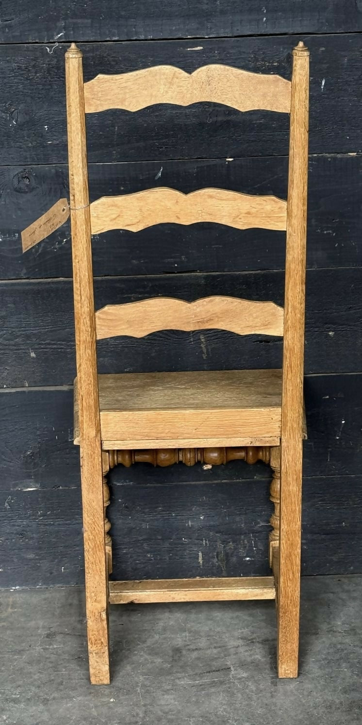 Set 6 Oak Farmhouse Dining Table
