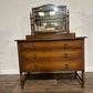 Vintage Oak Dressing Table5