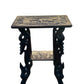 Antique Anglo Asian Ebonised Elephant side table