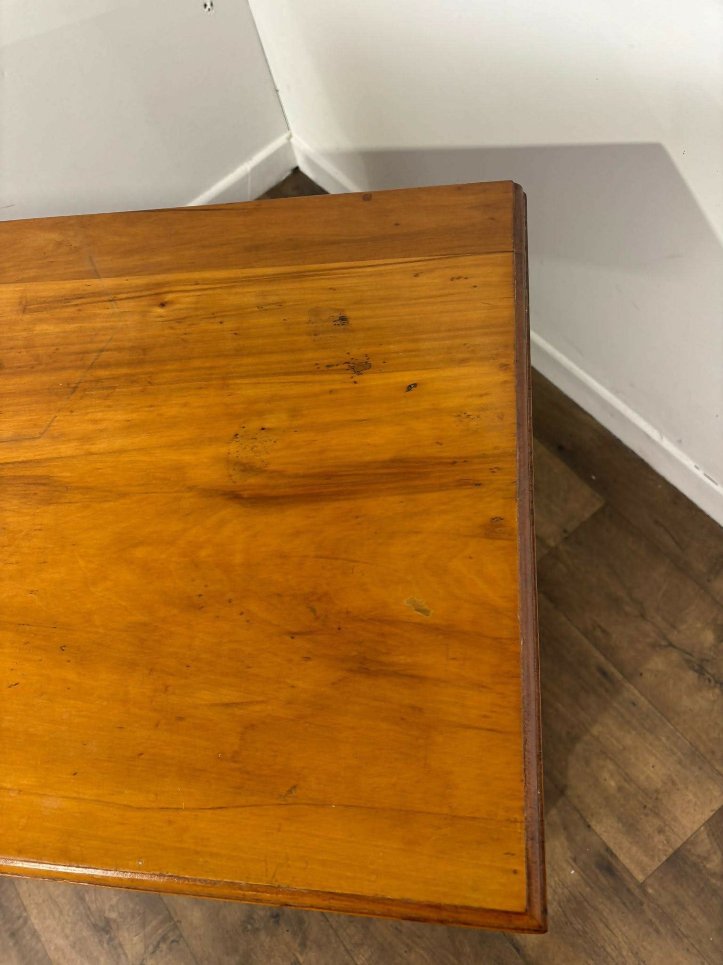 Edwardian Satin Walnut Three Drawer Bedroom Chest