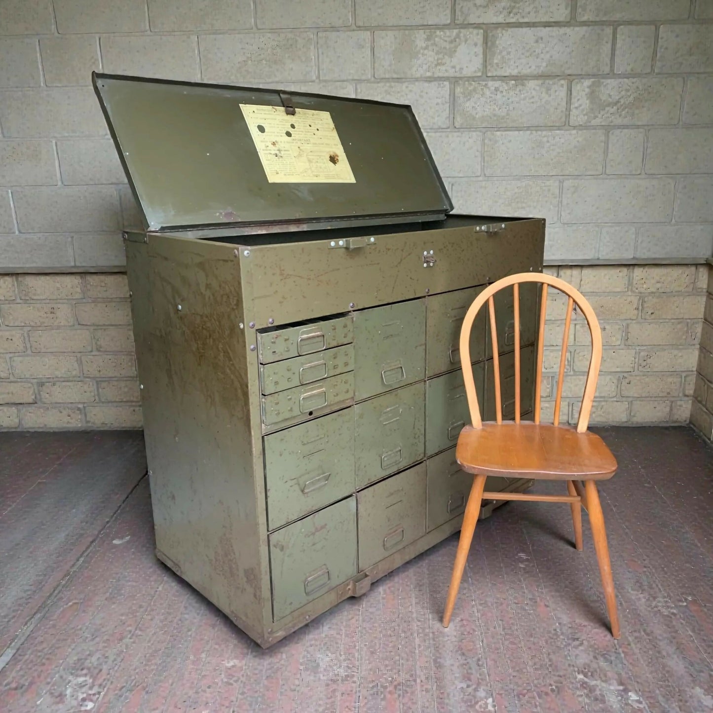 Military vintage industrial drawers Ashchurch MOD