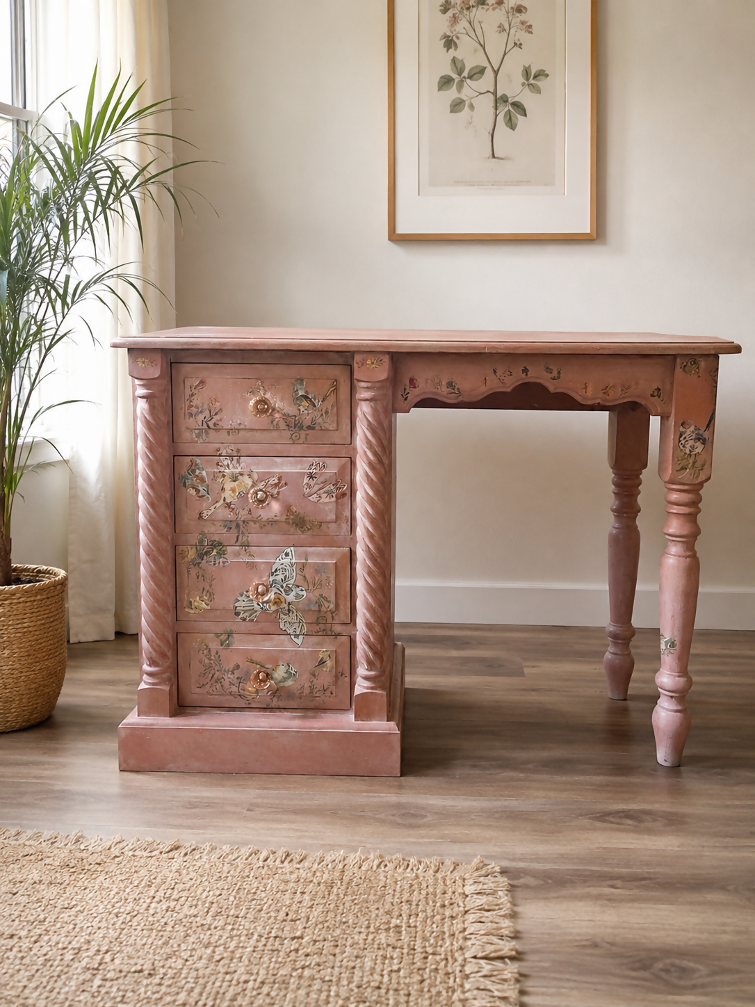 Painted Desk/Dressing Table